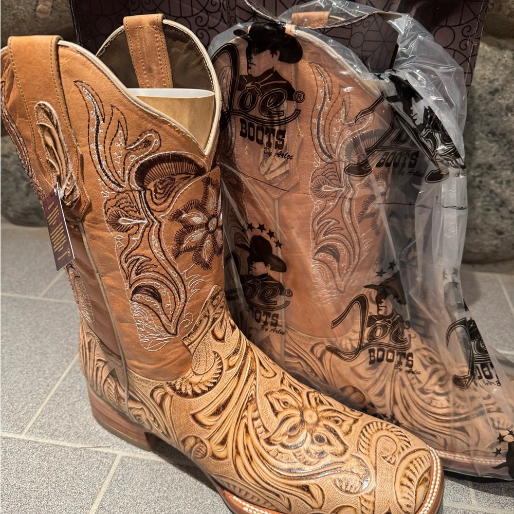 Boots Tan Cowboy & Western Boots